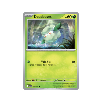 Item Doudouvet - Reverse Pokéball 4/86 - Ecarlate et Violet 10.5 Flamme Blanche