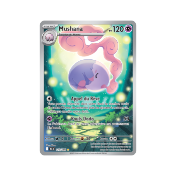 Item Mushana - Illustration Rare 117/86 - Ecarlate et Violet 10.5 Foudre Noire