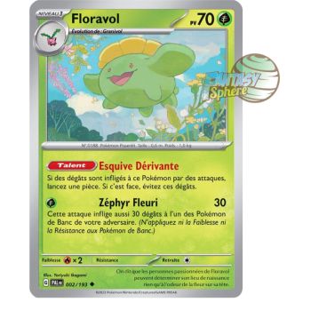 Item Floravol - Peu Commune 2/193 - Ecarlate et Violet Evolution à Paldea