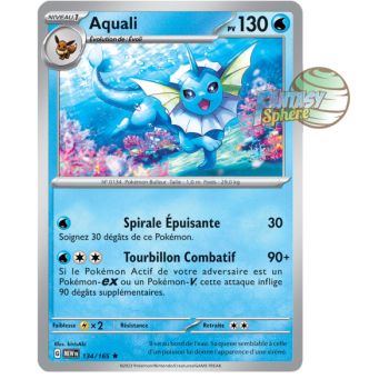 Item Aquali - Reverse 134/165 - Ecarlate et Violet 151