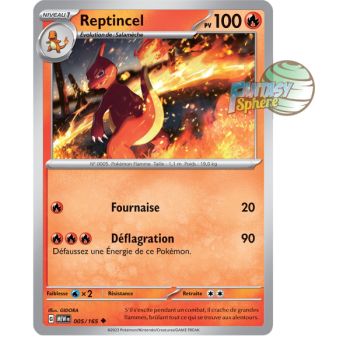 Item Reptincel - Reverse 5/165 - Ecarlate et Violet 151