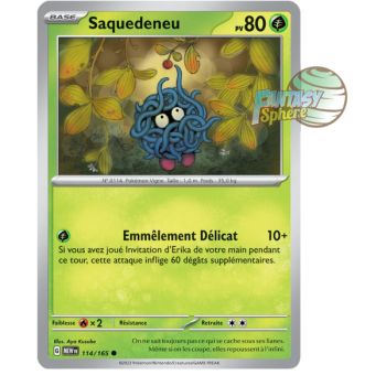Item Saquedeneu - Reverse 114/165 - Ecarlate et Violet 151