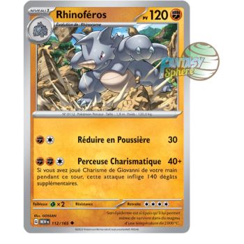 Item Rhinoféros - Peu Commune 112/165 - Ecarlate et Violet 151