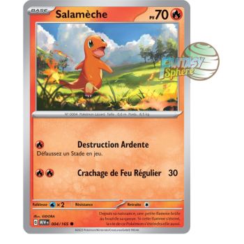 Item Salamèche - Commune 4/165 - Ecarlate et Violet 151