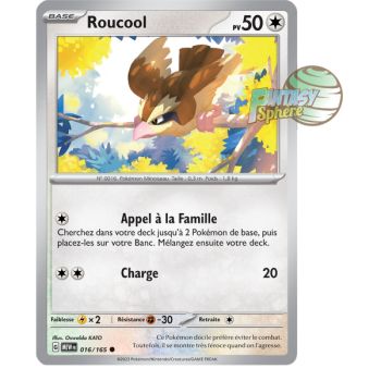 Item Roucool - Commune 16/165 - Ecarlate et Violet 151