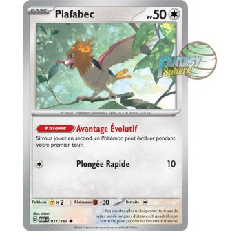 Item Piafabec - Commune 21/165 - Ecarlate et Violet 151