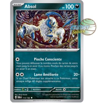 Item Absol - Peu Commune 113/182 - Ecarlate et Violet Faille Paradoxe