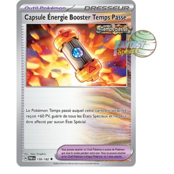 Item Capsule Énergie Booster Temps Passé - Peu Commune 159/182 - Ecarlate et Violet Faille Paradoxe