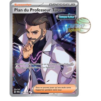 Item Plan du Professeur Turum - Ultra Rare 240/182 - Ecarlate et Violet Faille Paradoxe