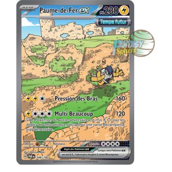 Item Paume-de-Fer EX - Special Illustration Rare 248/182 - Ecarlate et Violet Faille Paradoxe