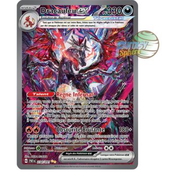 Item Dracaufeu EX -  Special Illustration Rare 234/91 - Ecarlate et Violet Destinées de Paldea