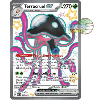 Item Terracruel EX -  Shiny Ultra Rare 213/91 - Ecarlate et Violet Destinées de Paldea