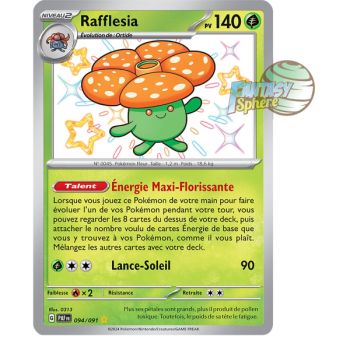 Item Rafflesia -  Shiny Rare 94/91 - Ecarlate et Violet Destinées de Paldea
