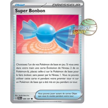 Item Super Bonbon - Reverse 89/91 - Ecarlate et Violet Destinées de Paldea
