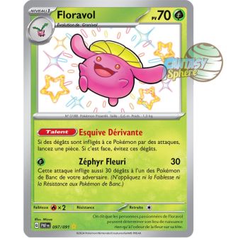 Item Floravol -  Shiny Rare 97/91 - Ecarlate et Violet Destinées de Paldea