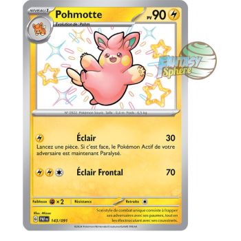 Item Pohmotte -  Shiny Rare 143/91 - Ecarlate et Violet Destinées de Paldea