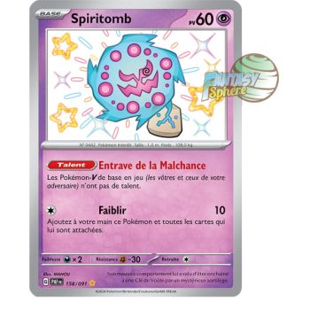 Item Spiritomb -  Shiny Rare 158/91 - Ecarlate et Violet Destinées de Paldea
