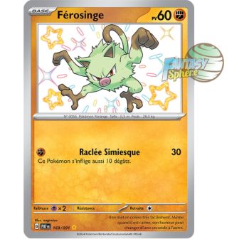 Item Férosinge -  Shiny Rare 169/91 - Ecarlate et Violet Destinées de Paldea