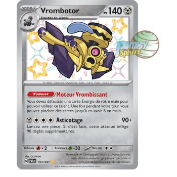 Item Vrombotor -  Shiny Rare 193/91 - Ecarlate et Violet Destinées de Paldea