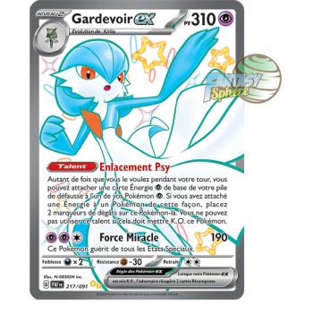 Item Gardevoir EX -  Shiny Ultra Rare 217/91 - Ecarlate et Violet Destinées de Paldea