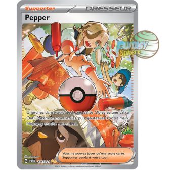Item Pepper -  Special Illustration Rare 235/91 - Ecarlate et Violet Destinées de Paldea