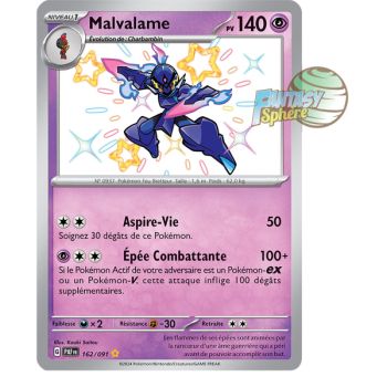 Item Malvalame -  Shiny Rare 162/91 - Ecarlate et Violet Destinées de Paldea