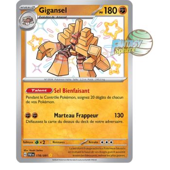 Item Gigansel -  Shiny Rare 178/91 - Ecarlate et Violet Destinées de Paldea