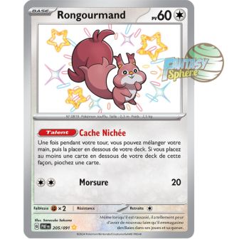 Item Rongourmand -  Shiny Rare 205/91 - Ecarlate et Violet Destinées de Paldea