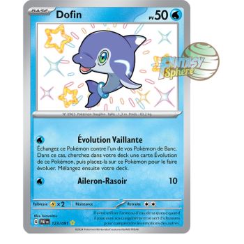 Item Dofin -  Shiny Rare 123/91 - Ecarlate et Violet Destinées de Paldea