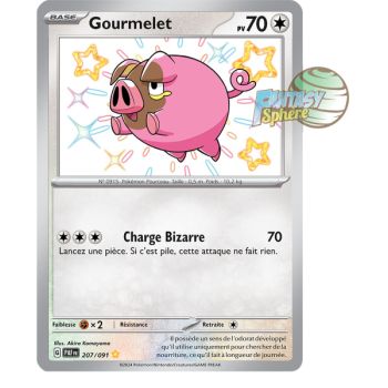 Item Gourmelet -  Shiny Rare 207/91 - Ecarlate et Violet Destinées de Paldea