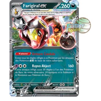 Item Farigiraf EX - Double Rare 108/162 - Ecarlate et Violet Forces Temporelles