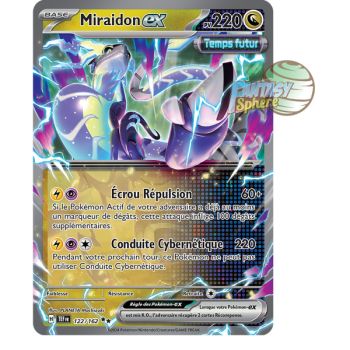 Item Miraidon EX - Double Rare 122/162 - Ecarlate et Violet Forces Temporelles