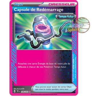 Item Capsule de Redémarrage - ACE SPEC rare 158/162 - Ecarlate et Violet Forces Temporelles