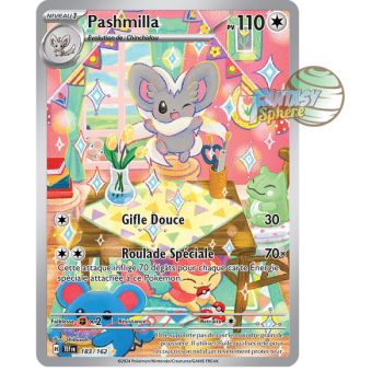 Item Pashmilla - Illustration Rare 183/162 - Ecarlate et Violet Forces Temporelles