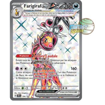 Item Farigiraf EX - Ultra Rare 194/162 - Ecarlate et Violet Forces Temporelles
