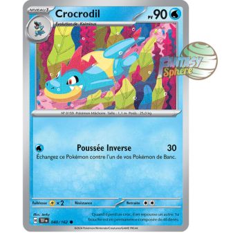 Item Crocrodil - Commune 40/162 - Ecarlate et Violet Forces Temporelles