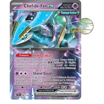 Item Chef-de-Fer EX - Double Rare 81/162 - Ecarlate et Violet Forces Temporelles