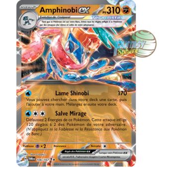 Item Amphinobi-ex - Double Rare 106/167 - Ecarlate et Violet Mascarade Crépusculaire