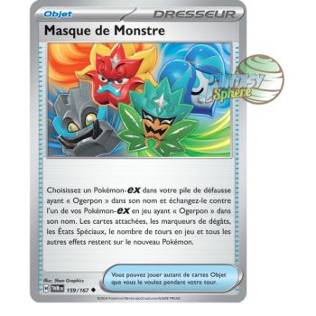Item Masque de Monstre - Reverse 159/167 - Ecarlate et Violet Mascarade Crépusculaire