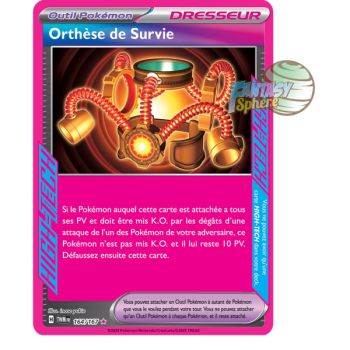 Item Orthèse de Survie - ACE SPEC rare 164/167 - Ecarlate et Violet Mascarade Crépusculaire