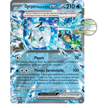 Item Ogerpon Masque du Puits-ex - Double Rare 64/167 - Ecarlate et Violet Mascarade Crépusculaire