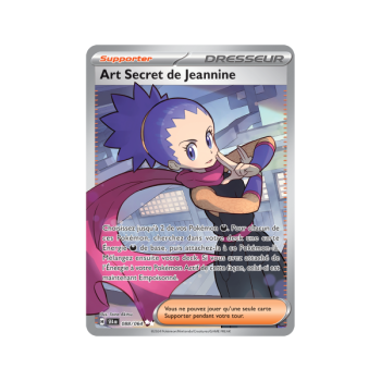 Item Art Secret de Jeannine - Full Art Ultra Rare 88/64 - Ecarlate et Violet Fable Nébuleuse