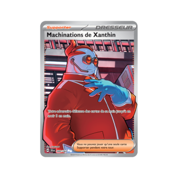 Item Machinations de Xanthin - Full Art Ultra Rare 89/64 - Ecarlate et Violet Fable Nébuleuse