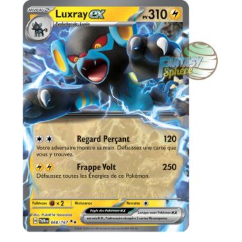 Item Luxray-ex - Double Rare 68/167 - Ecarlate et Violet Mascarade Crépusculaire