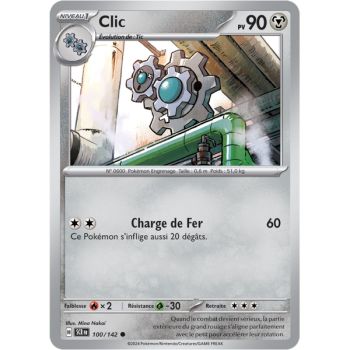 Item Clic - Commune 100/142 - Ecarlate et Violet Couronne Stellaire