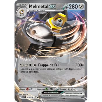 Item Melmetal EX - Double Rare 105/142 - Ecarlate et Violet Couronne Stellaire