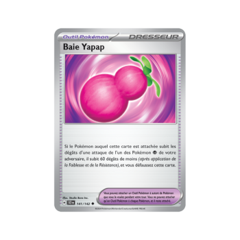 Item Baie Yapap - Reverse 141/142 - Ecarlate et Violet Couronne Stellaire