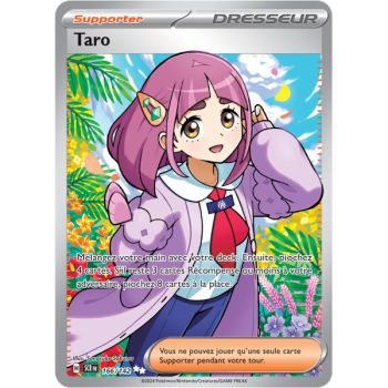 Item Taro - Ultra Rare 166/142 - Ecarlate et Violet Couronne Stellaire