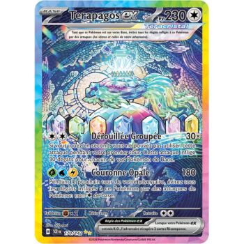 Item Terapagos EX - Special Illustration Rare 170/142 - Ecarlate et Violet Couronne Stellaire
