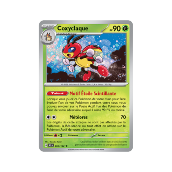 Item Coxyclaque - Reverse 3/142 - Ecarlate et Violet Couronne Stellaire